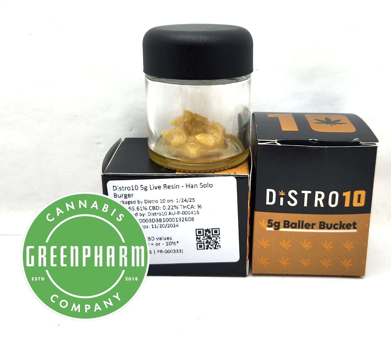 Photograph of product: Concentrate | Distro10 | Han Solo Burger Bucket