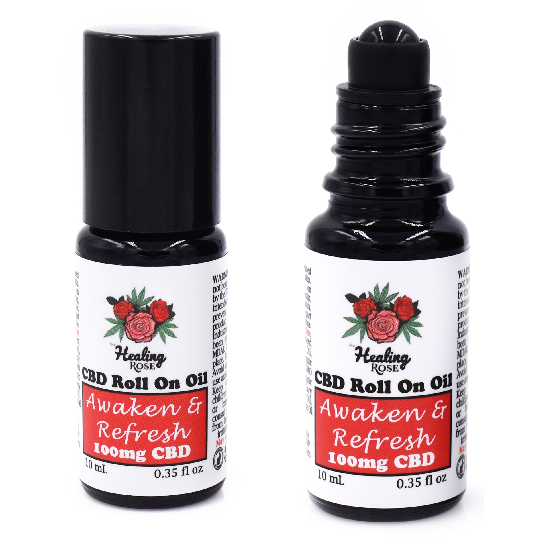 Photograph of product: Organic Awaken & Refresh CBG+CBD Roll On Oil (.34oz)