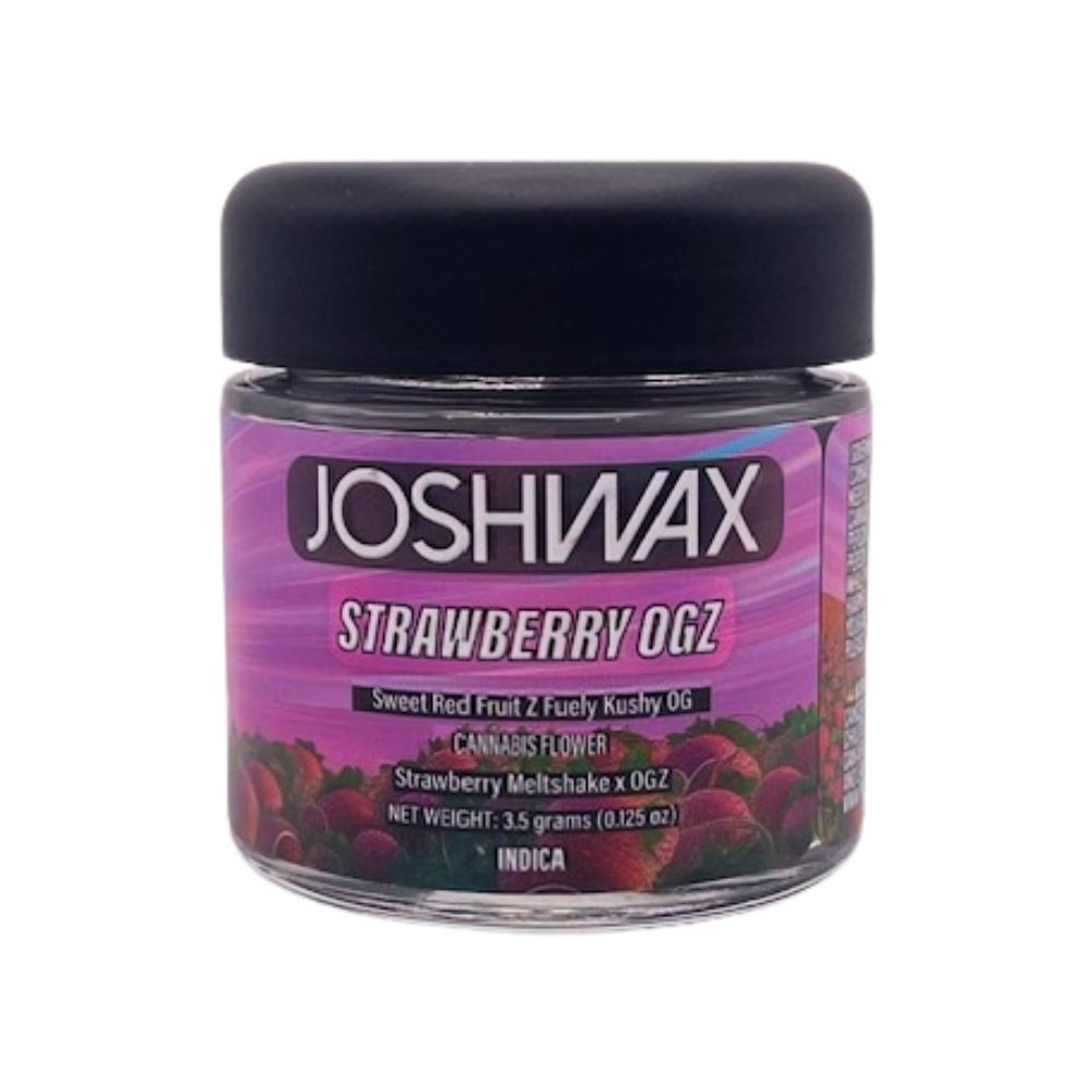 Photograph of product: STRAWBERRY OGZ 3.5G - JOSHWAX