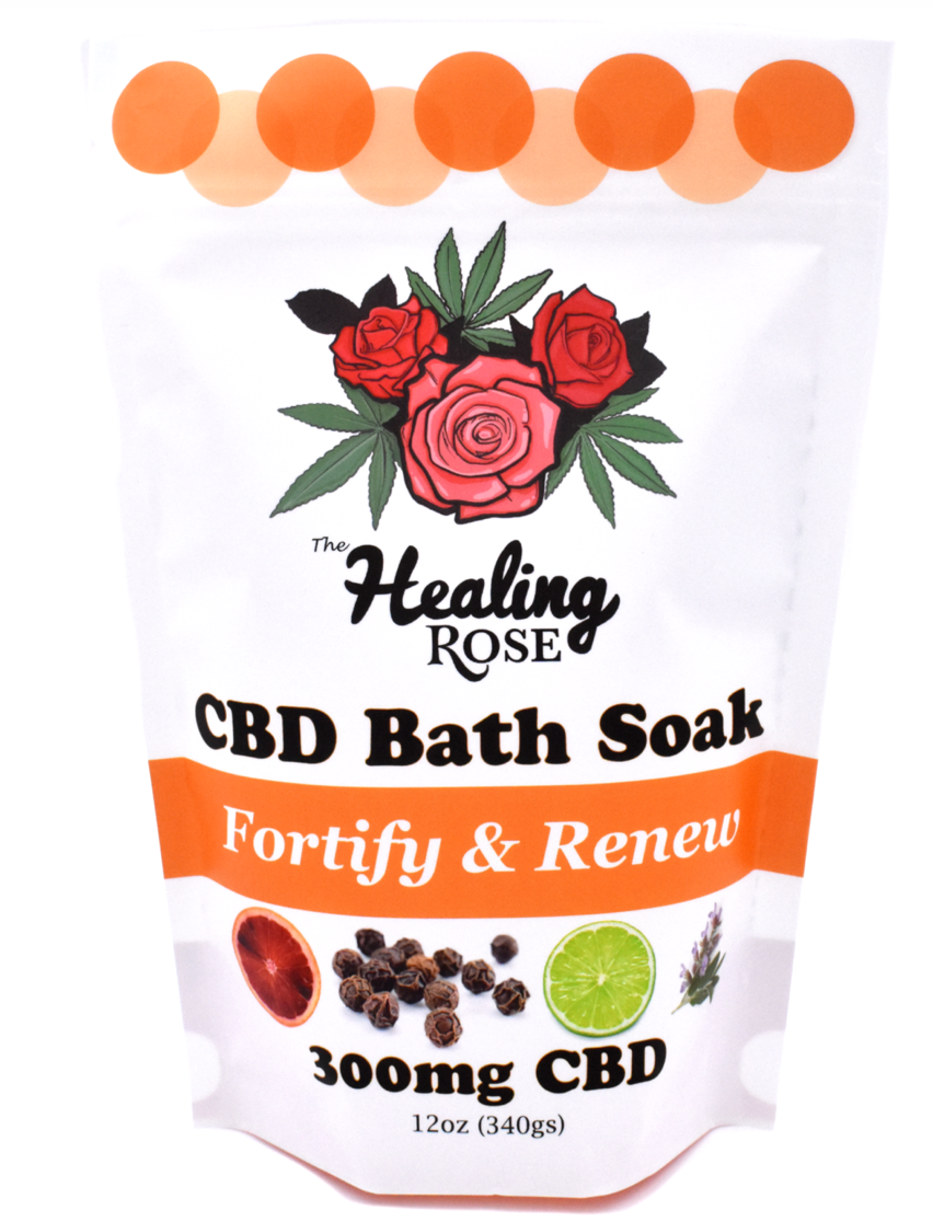 Photograph of product: The Healing Rose - Bath Soak - Fortify & Renew