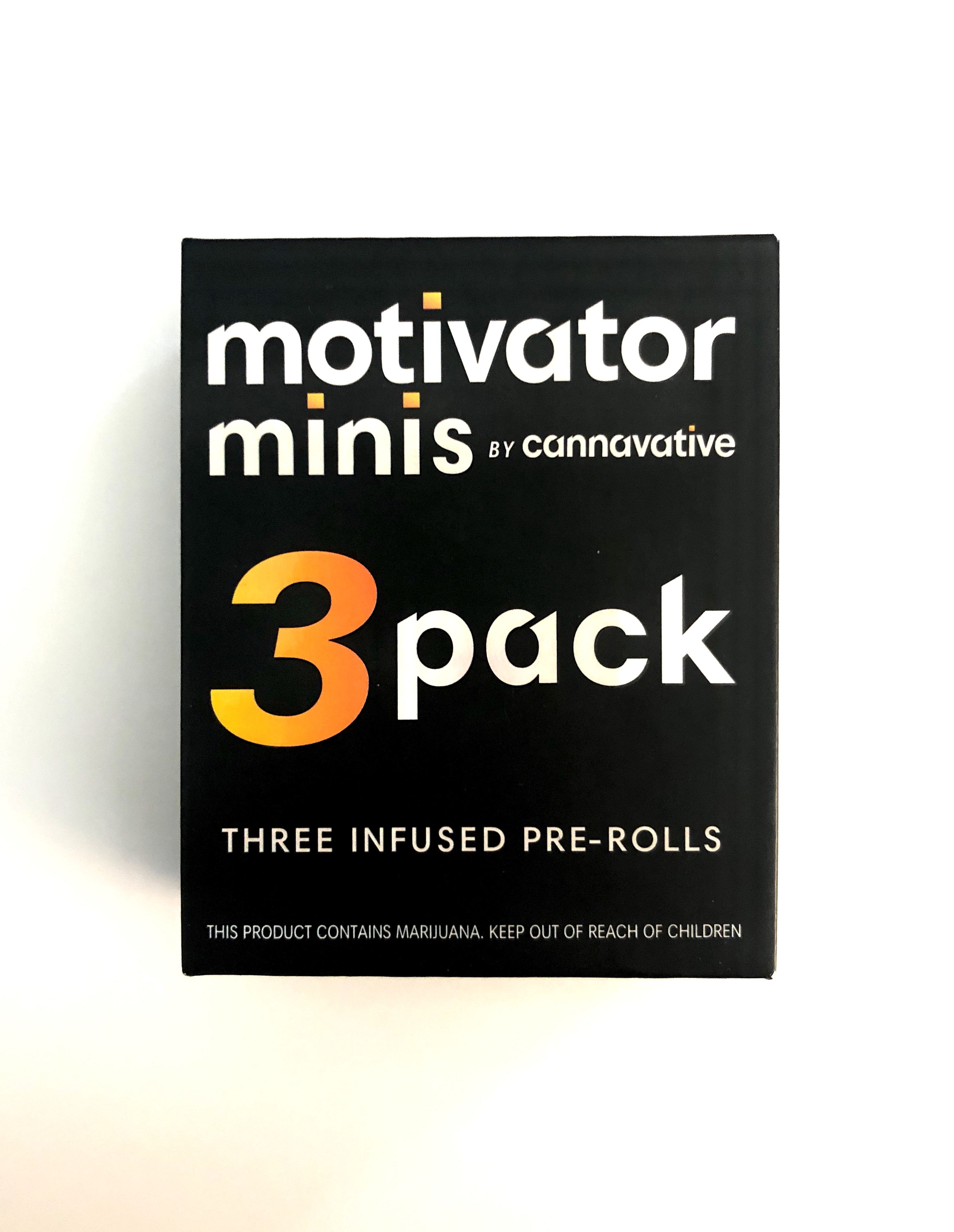 Photograph of product: CannaVative Sierra Gushers Mini Motivator Infused Pre-Roll 3pk 1.5g