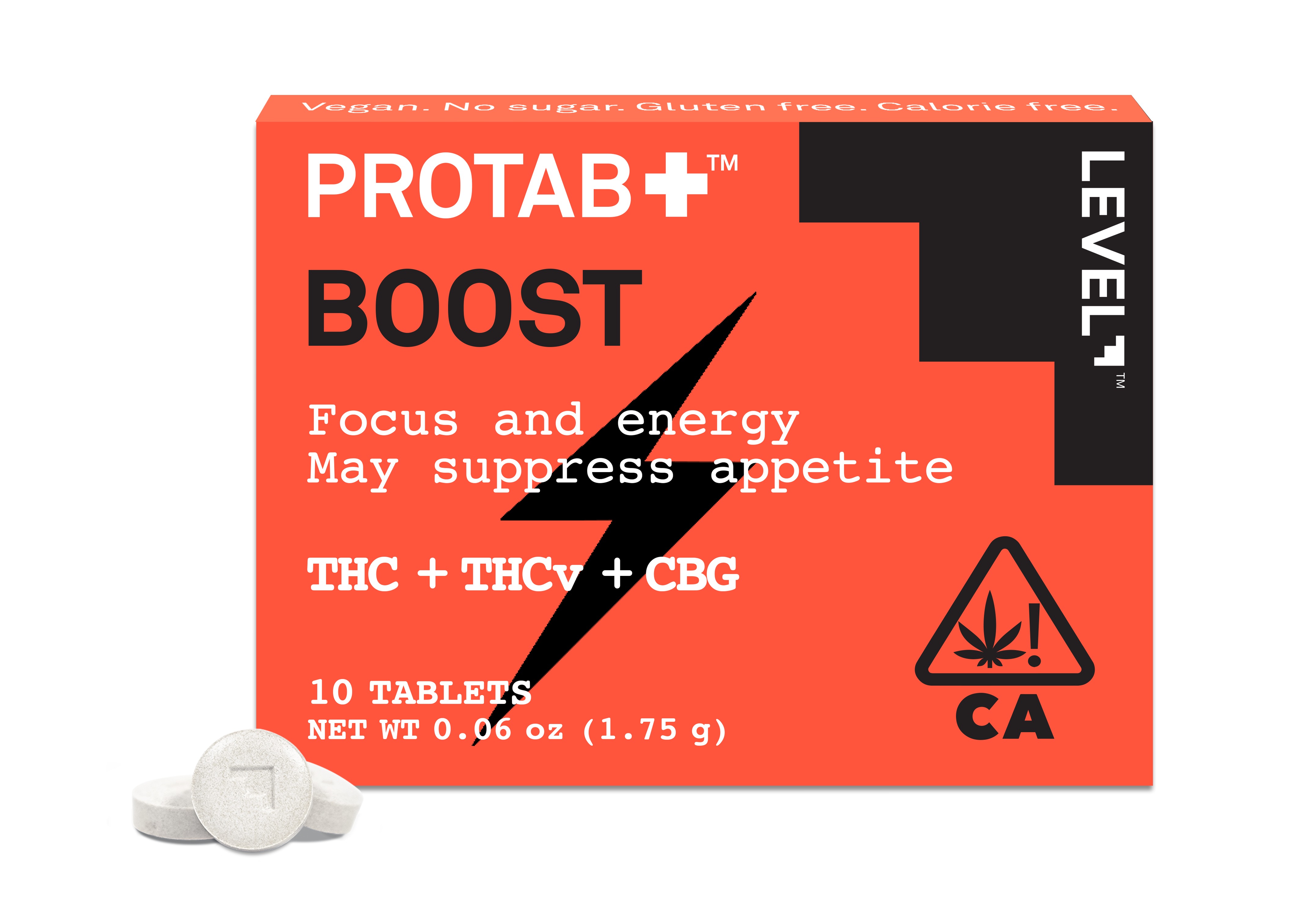 Photograph of product: PROTAB+ BOOST / 10 tablets
