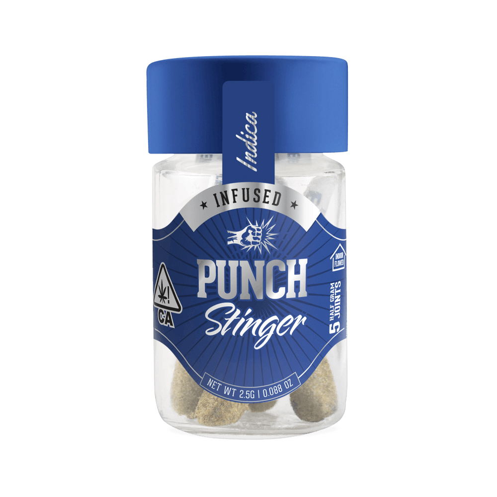 Photograph of product: GELATI STINGER INFUSED PRE-ROLL 5-PACK [2.5 G]