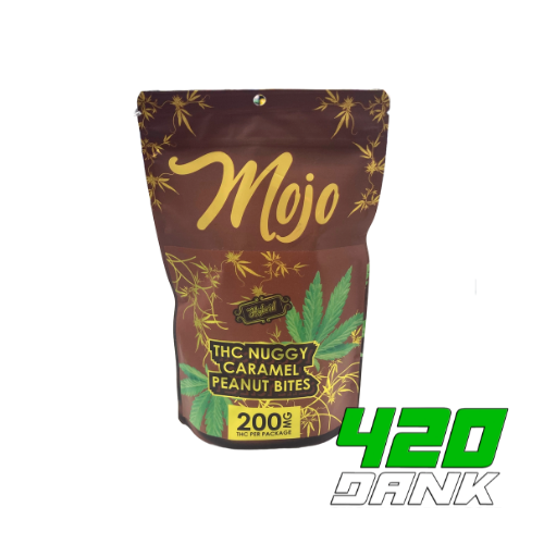 Photograph of product: Mojo Chocolate - 200mg - Peanut Butter Minis (I)