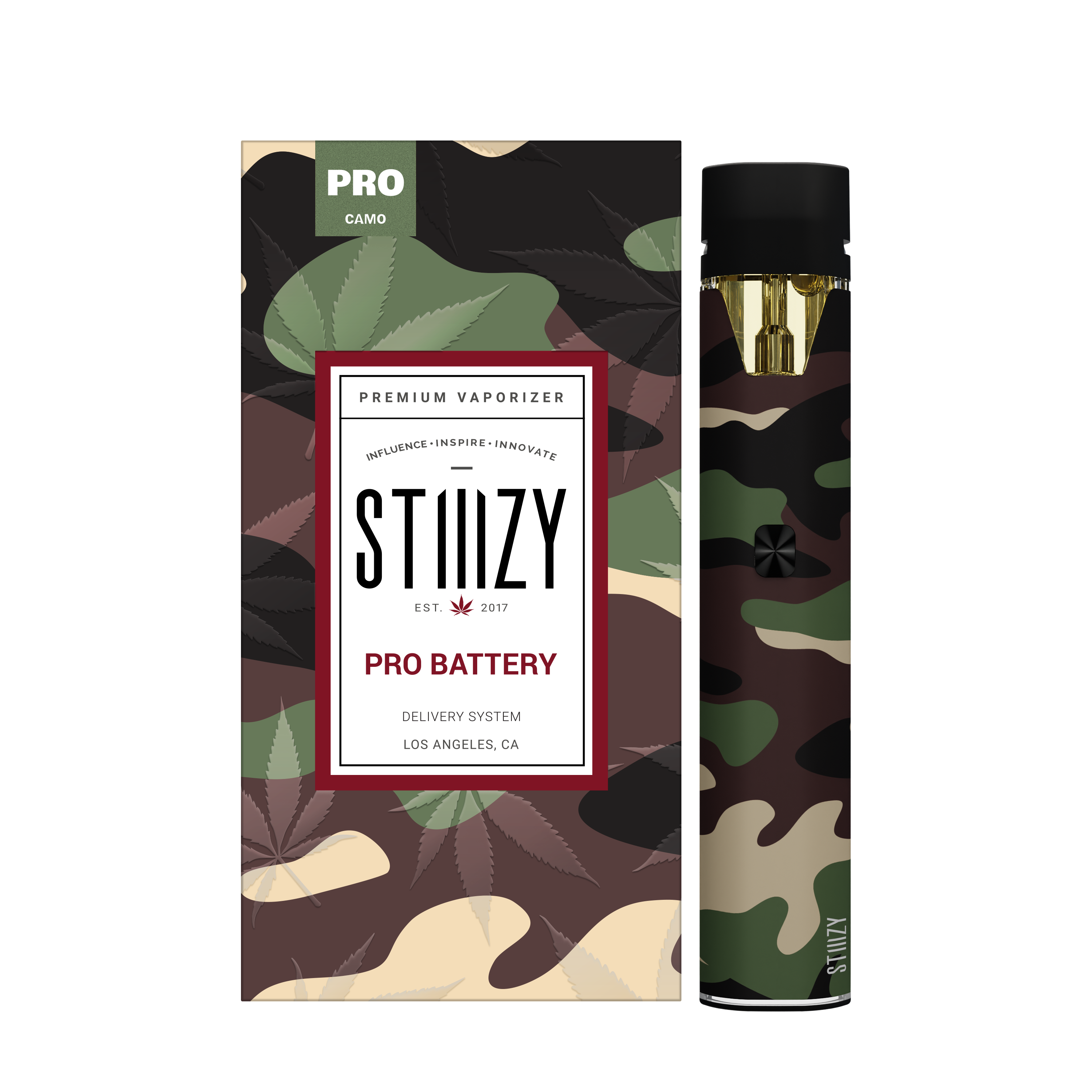 Photograph of product: Stiiizy Battery Pro Kit Camouflage
