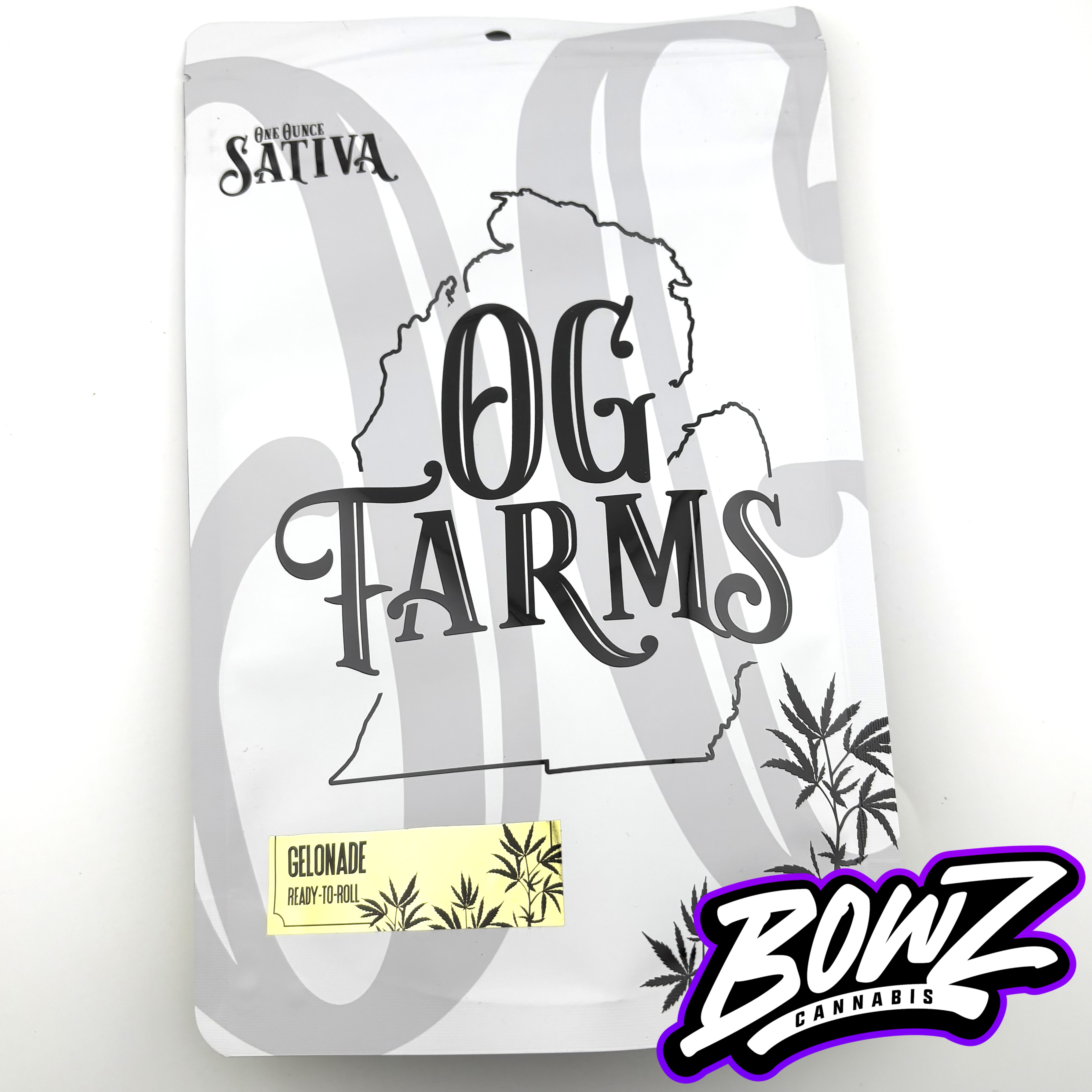 Photograph of product: OG Farms - Pre-Pack Shake - (28g) - Oui'd - **GELONADE** (2/$30)