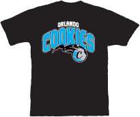 Photograph of product: Cookies - Orlando Magix - Tee - Black