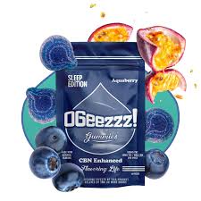 Photograph of product: OGeez Sleep Edition, Aquaberry - 100 mg 2:1 CBN