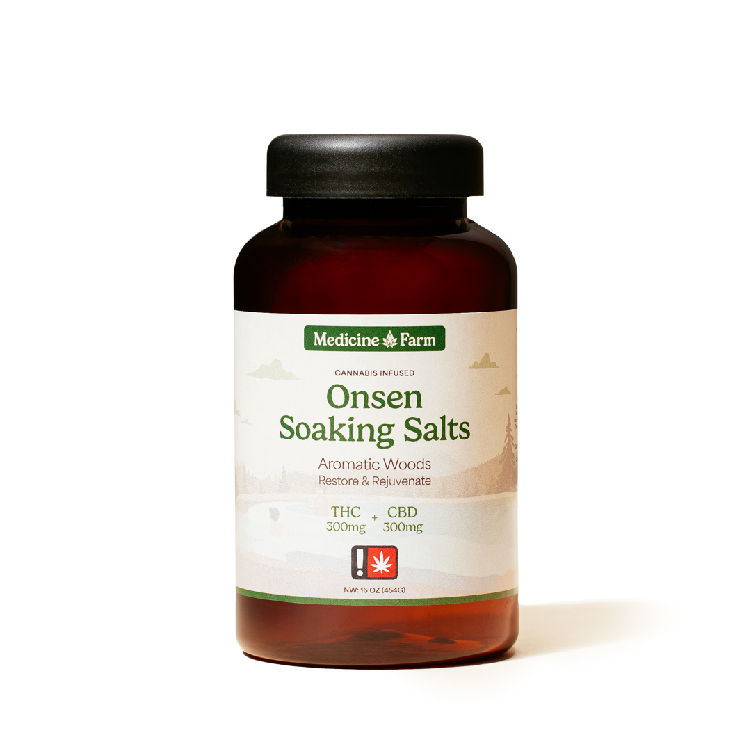 Photograph of product: Medicine Farm Soaking Salts | Aromatic Woods 1:1