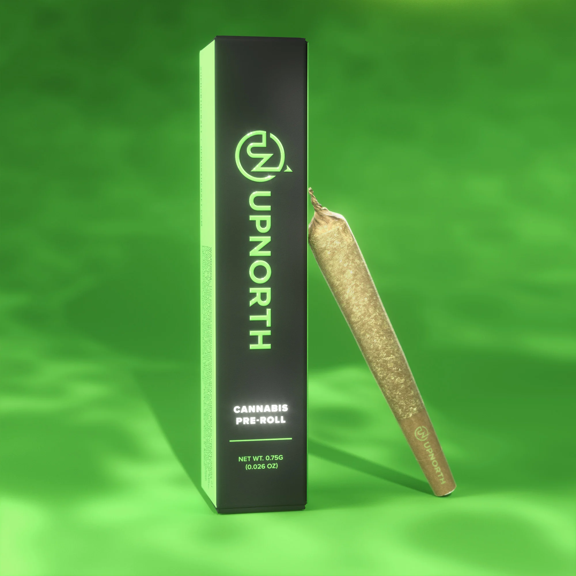 Photograph of product: UPNORTH Pre-Roll .75g: Durban Poison