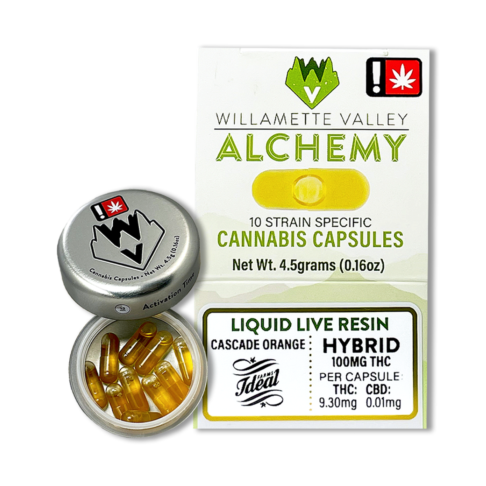 Photograph of product: Corazon De Pina Liquid Live Resin Capsules | 10-pack