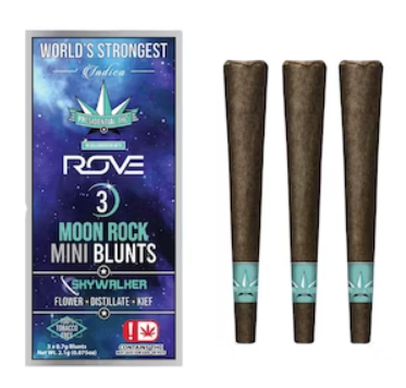 Photograph of product: Presidential x ROVE - Skywalker (Oui'd) 3pk Moon Rock Blunt 2.1g