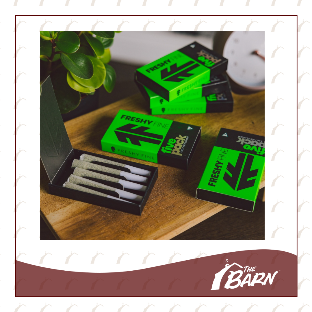 Photograph of product: Freshy Fine 5pk Prerolls - GG4 - REC