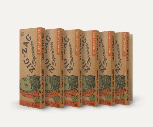 Photograph of product: Zig Zag 1 1/4  Cones Unbleached 24pk