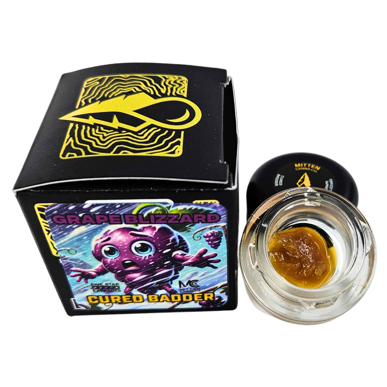 Photograph of Product: TRUE NORTH | Concentrate | Cured Badder | Grape Blizzard