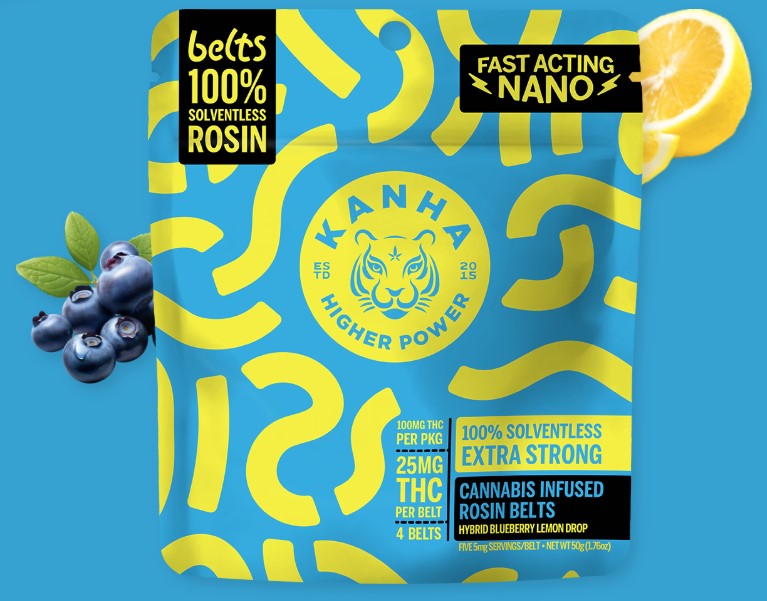 Photograph of product: Fast Acting | Rosin | Blueberry Lemon Drop | 100mg