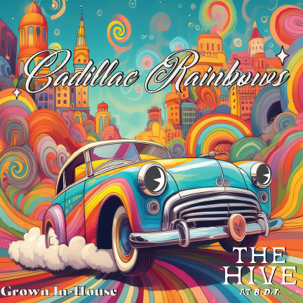 Photograph of product: Cadillac Rainbows | Shake Oz | The Hive - 28g