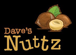 Photograph of product: Dave's Nuttz - Blonde Chocolate Hazelnuts - 100mg 10pc