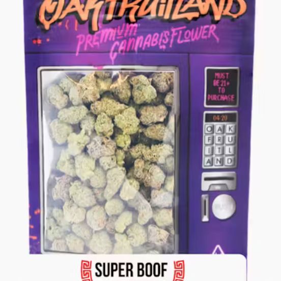 Photograph of product: Oakfruitland - Super Boof 7g Flower - 