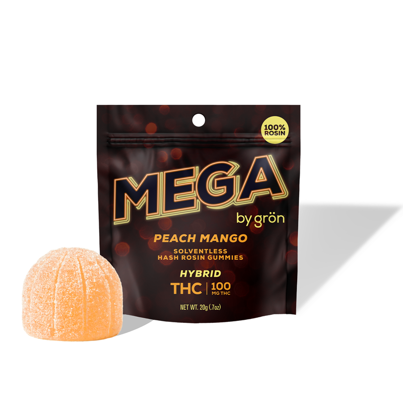 Photograph of product: Live Rosin MEGA | Peach Mango | Hybrid