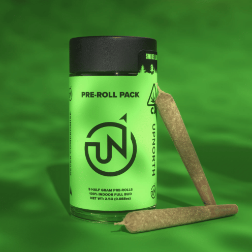 Photograph of product: Durban Poison | .5g x 5 Infused Preroll Pack - 