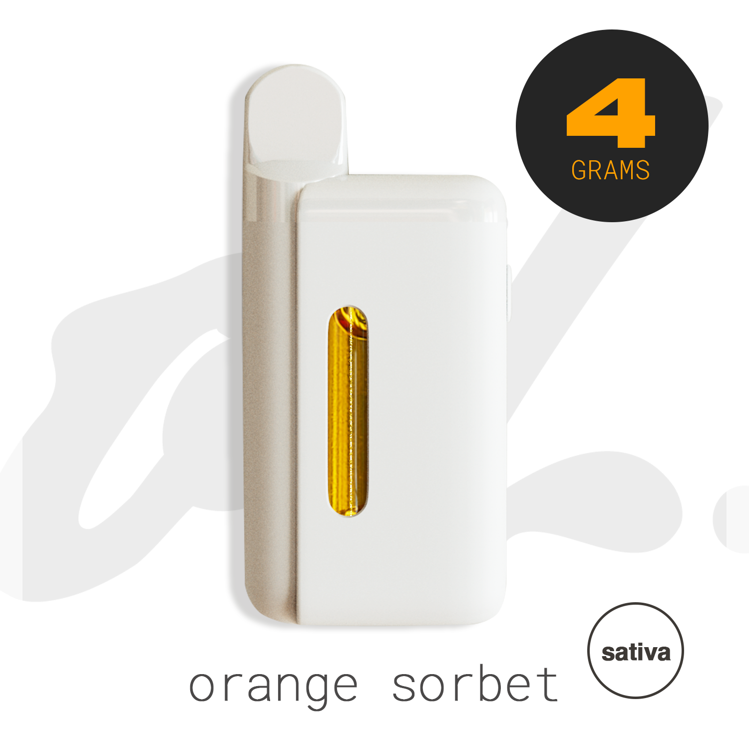 Photograph of product: OIL - Disposable - Orange Sorbet