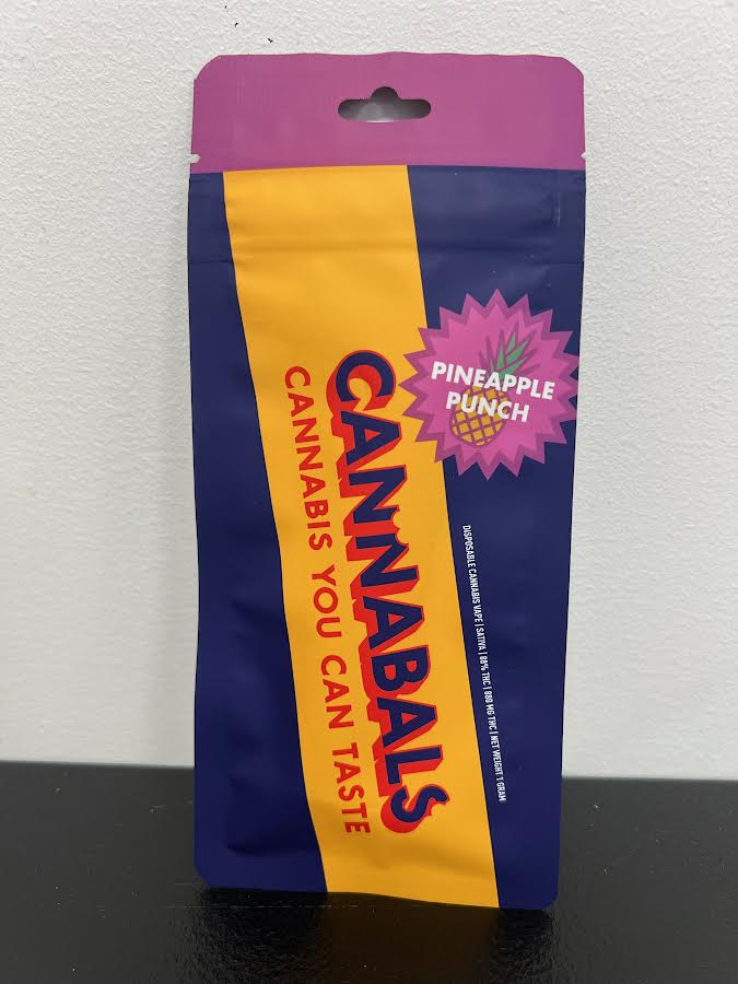 Photograph of product: Cannabals Pineapple Punch Disposable Vape
