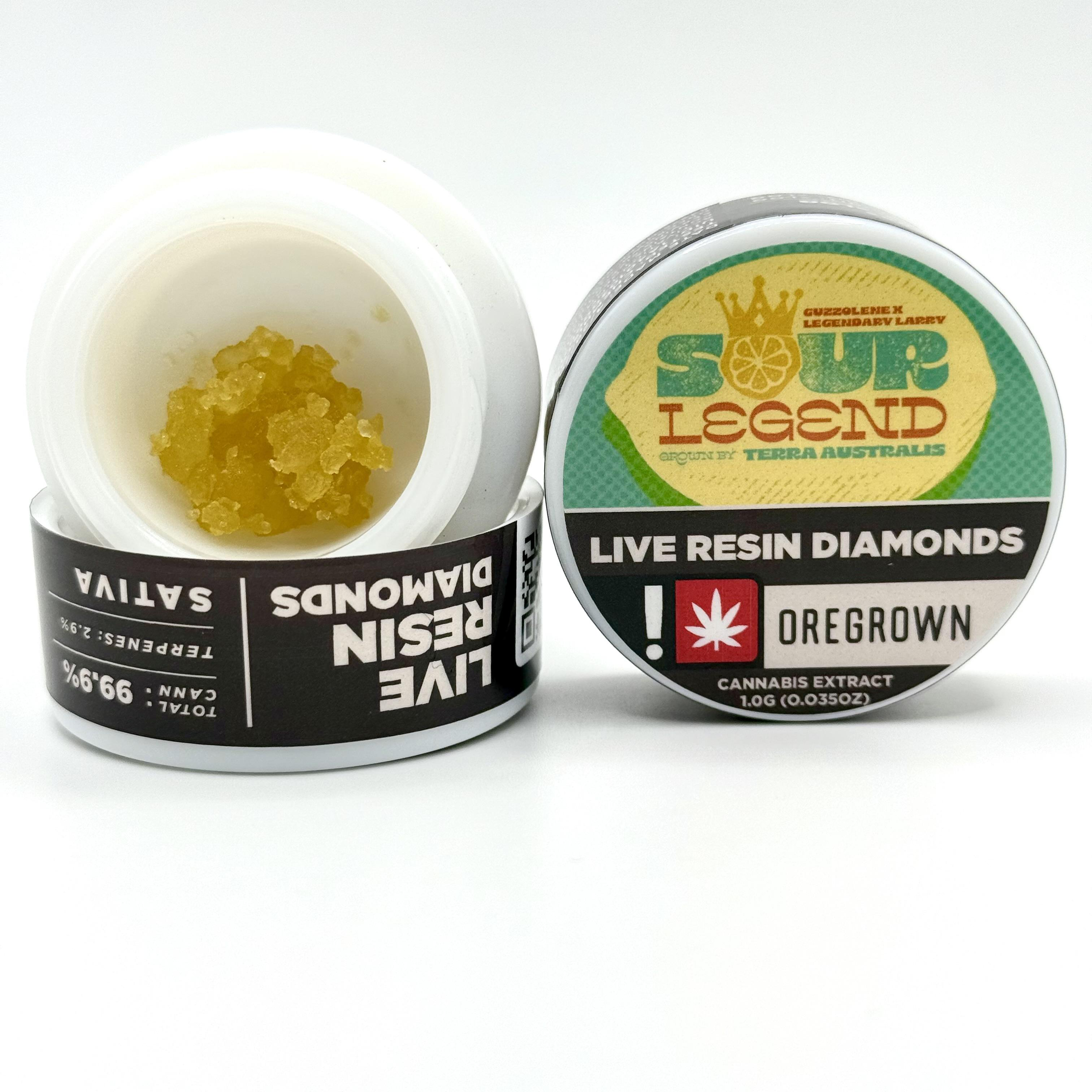 Photograph of product: Diamonds - TF - Oregrown 2g LR Diamonds - Tallymon #3