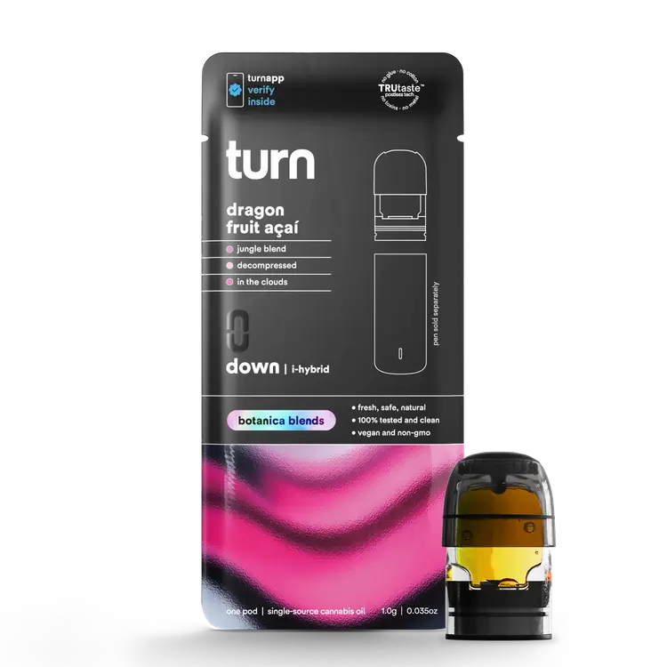 Photograph of product: Dragon Fruit Acai | Turn Down | Pod