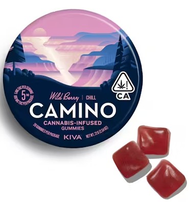 Photograph of product: Wild Berry [I] - 100MG Gummies 20PK