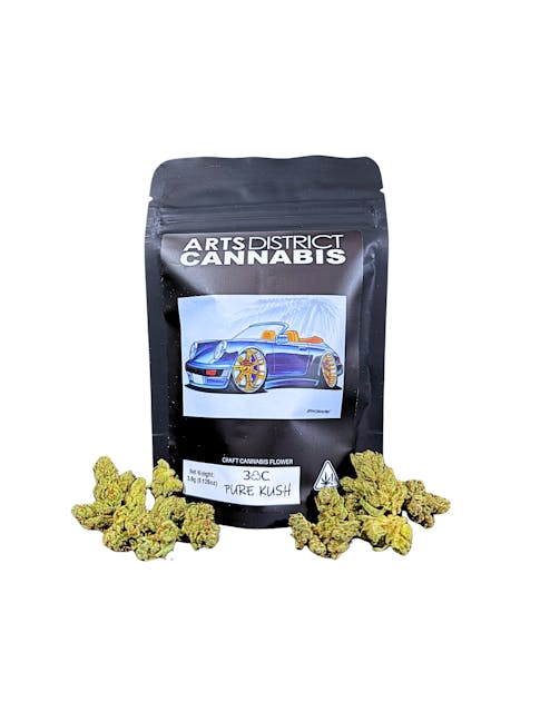Photograph of product: Pure Kush - ADC (AIC) - 3.5g