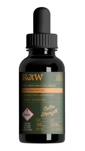 Photograph of product: My Brother's Flower | Rosin Tincture | Raw Extra Strength (H)