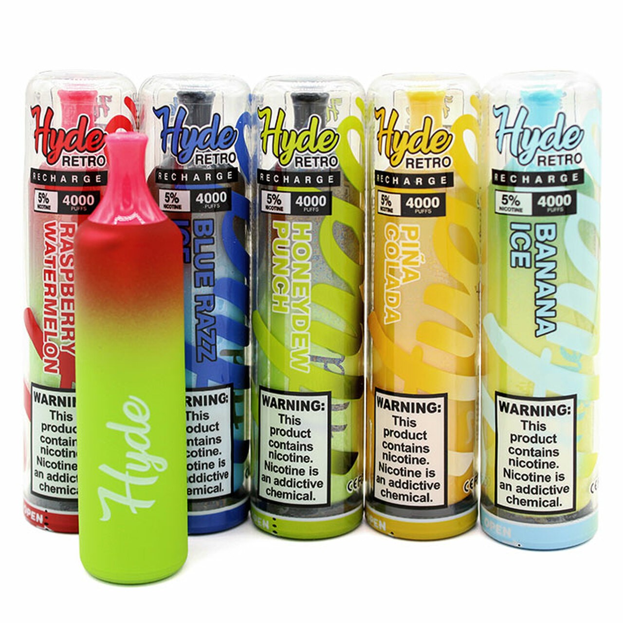 Photograph of product: Hyde Retro Rave Edition - Nicotine Disposable - 5000 Puff - Summer Luv