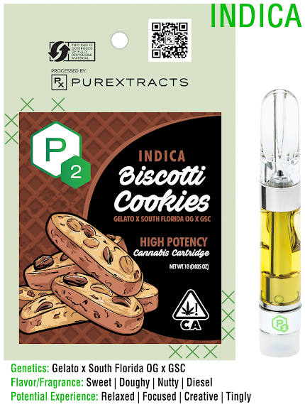 Photograph of product: 1G - CART - BISCOTTI COOKIES