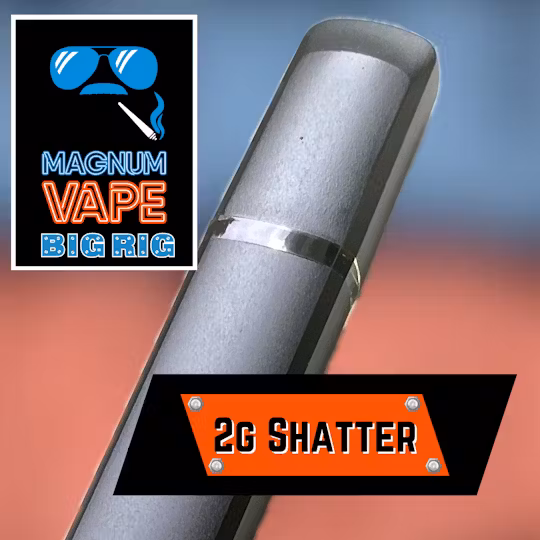 Photograph of product: Magnum Big Rig Shatter Pen | Alaskan ThunderFuck