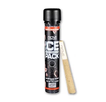 Photograph of product: Rove Acapulco Gold Rosin Diamond au chocolat Infused Pre Roll