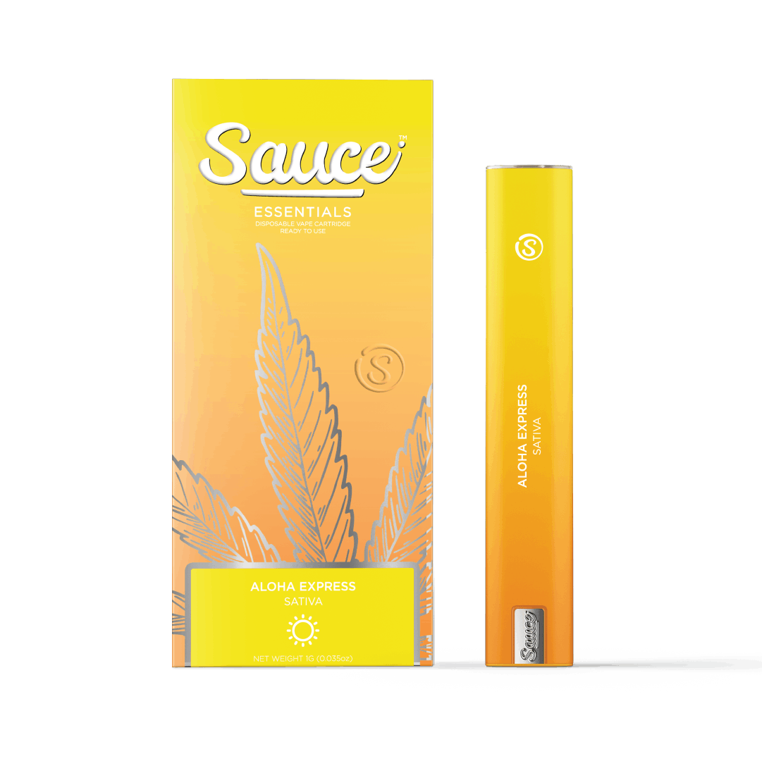 Photograph of product: Sauce Essentials - Disposable Vape Carts - Aloha Express