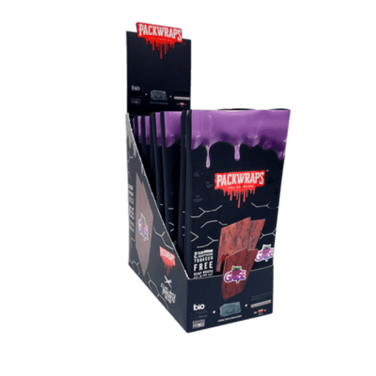 Photograph of product: Pack wraps | Gushing Grape