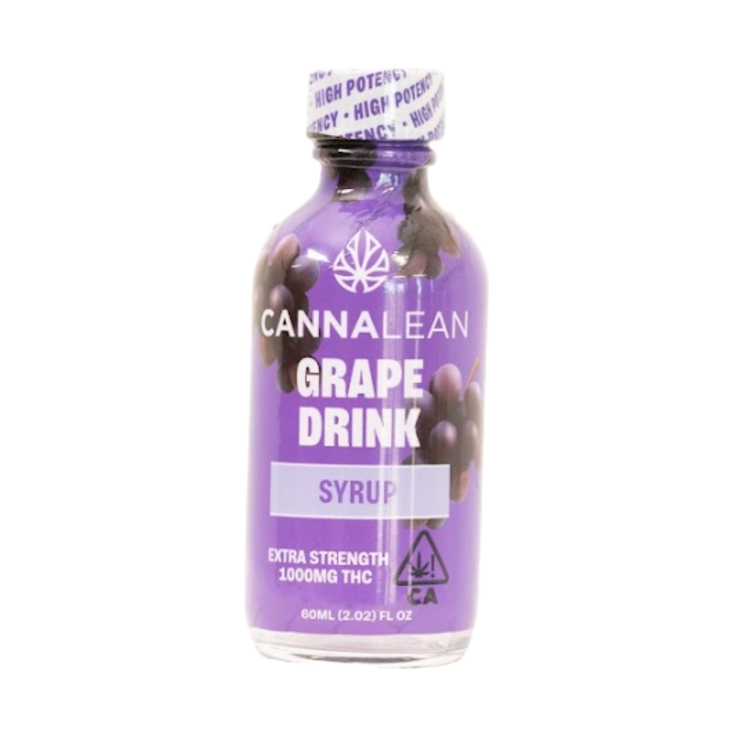 Photograph of Product: Cannalean Syrup Grape 1000MG