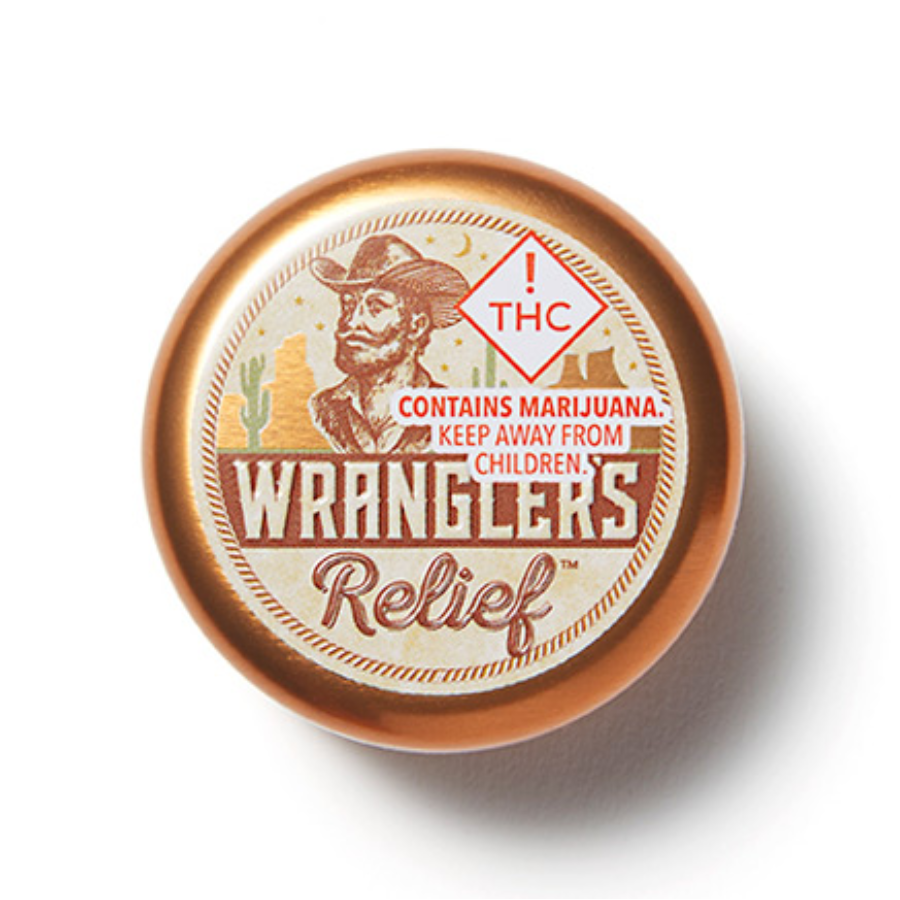 Photograph of product: Wrangler's Relief 1:1 Body Balm | Green Cross Colorado