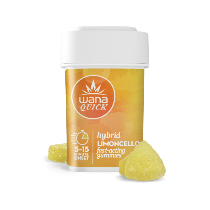 Photograph of Product: Gummies | Wana Quick Limoncello | 20ct | 00161