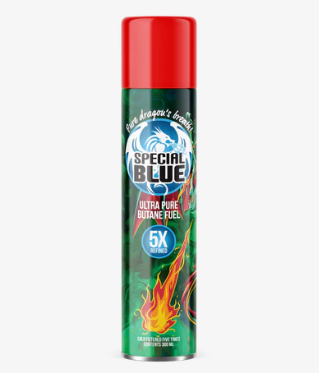 Photograph of product: Special Blue Butane 300mL