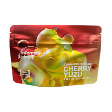 Photograph of product: Cherry Yuzu au chocolat Rosin Gummies | 200mg