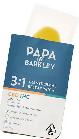 Photograph of product: Releaf - 30MG 3:1 CBD:TH-oui Patch
