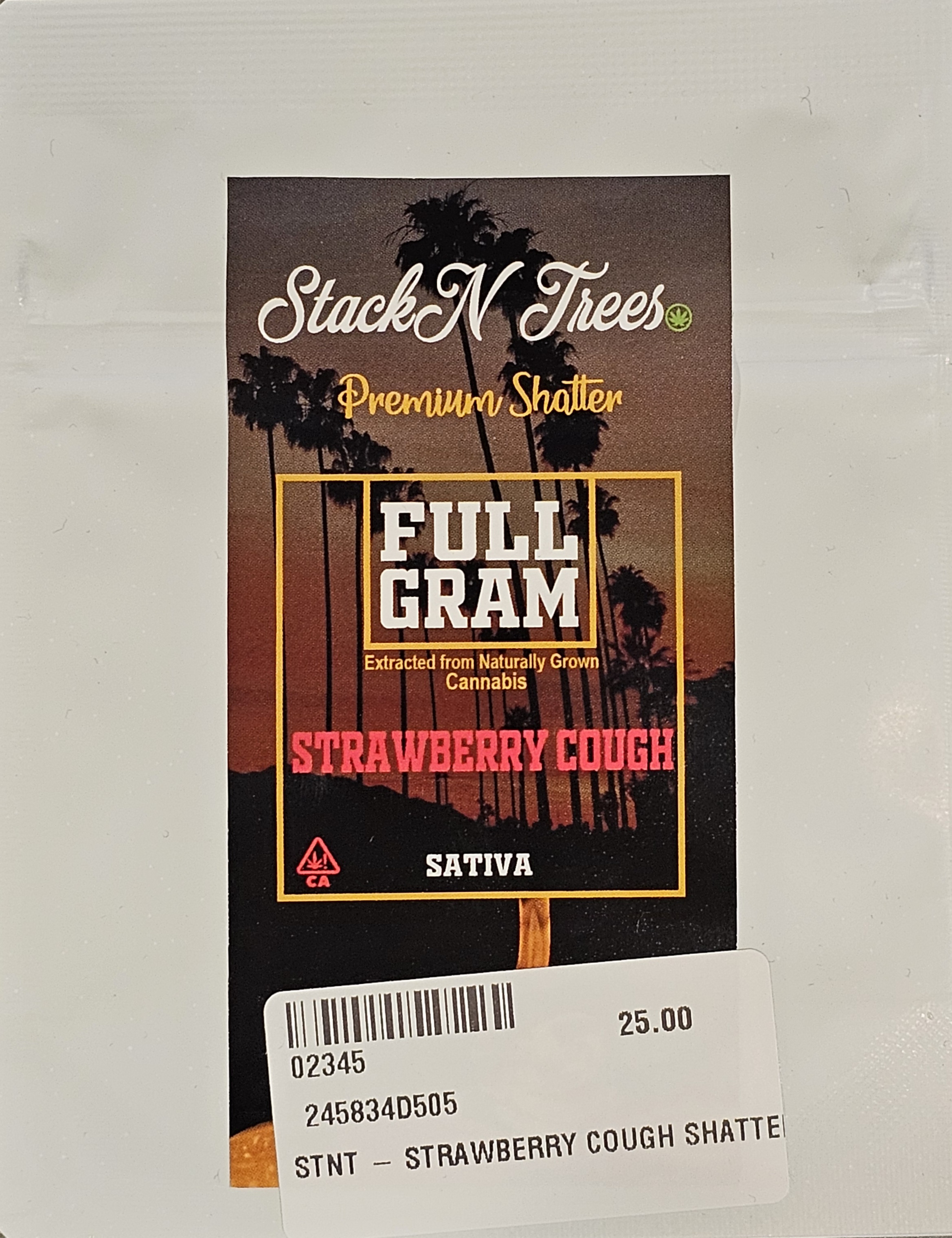 Photograph of product: STNT - STRAWBERRY COUGH SHATTER