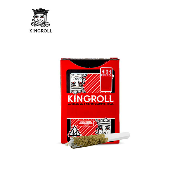 Photograph of product: DEALER'S CHOICE HYBRID MIX VARIETY PACK #6. 4 PACK 3G INFUSED PREROLLS