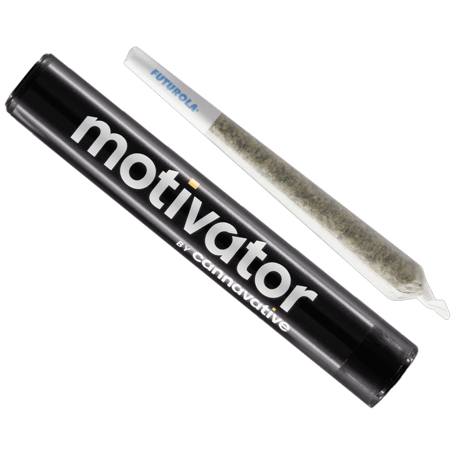 Photograph of product: Motivator Infused Georgia Pie Pre-Roll 1g