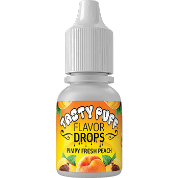 Photograph of product: Tasty Puff | Pimpy Fresh Peach | Terpene Flavor Enhancer