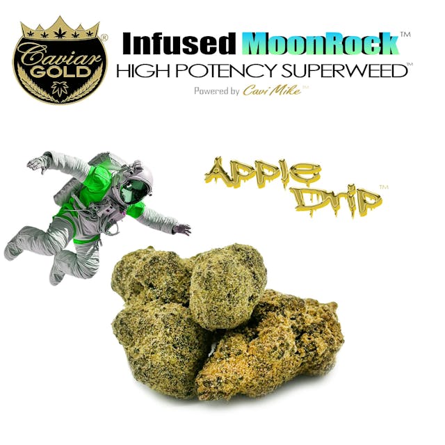 Photograph of product: Apple Drip | Moon Rocks |  3.5g Flower