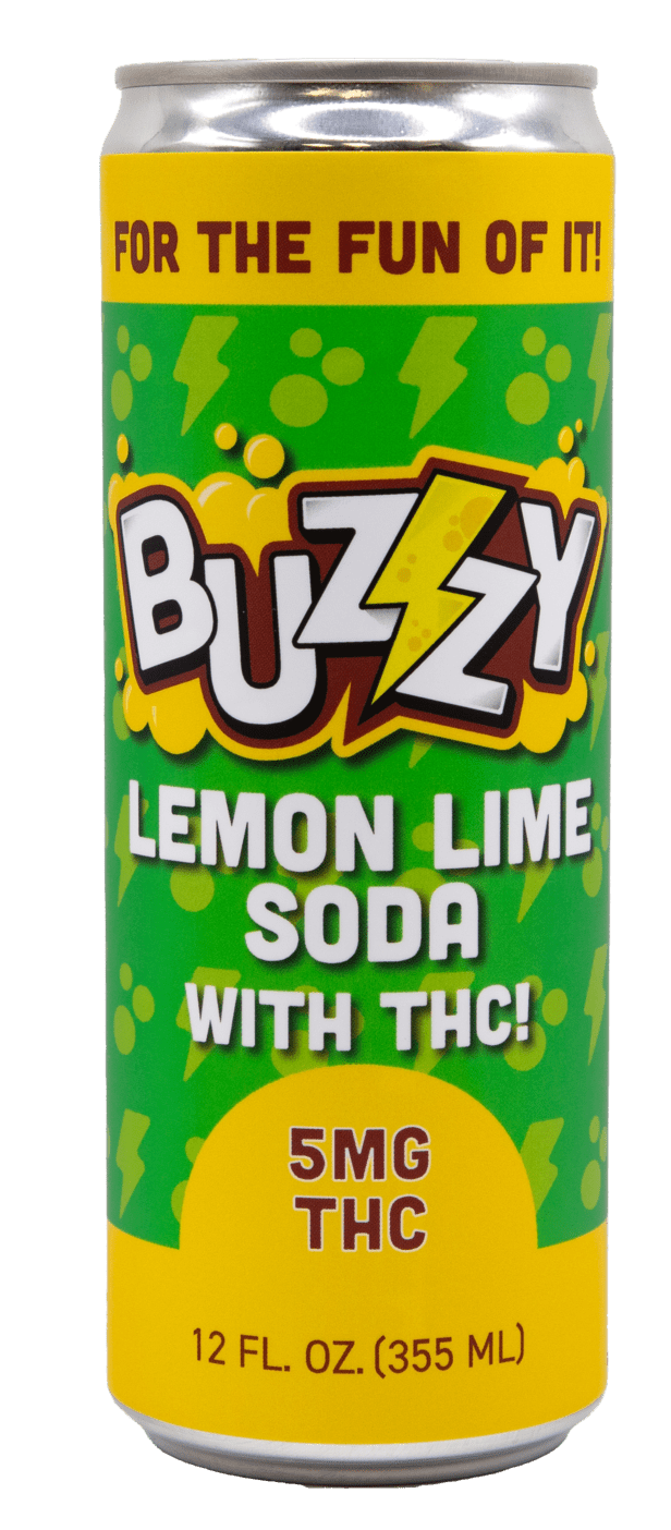 Photograph of product: Lemon Lime | 5mg Infused Soda | Buzzy